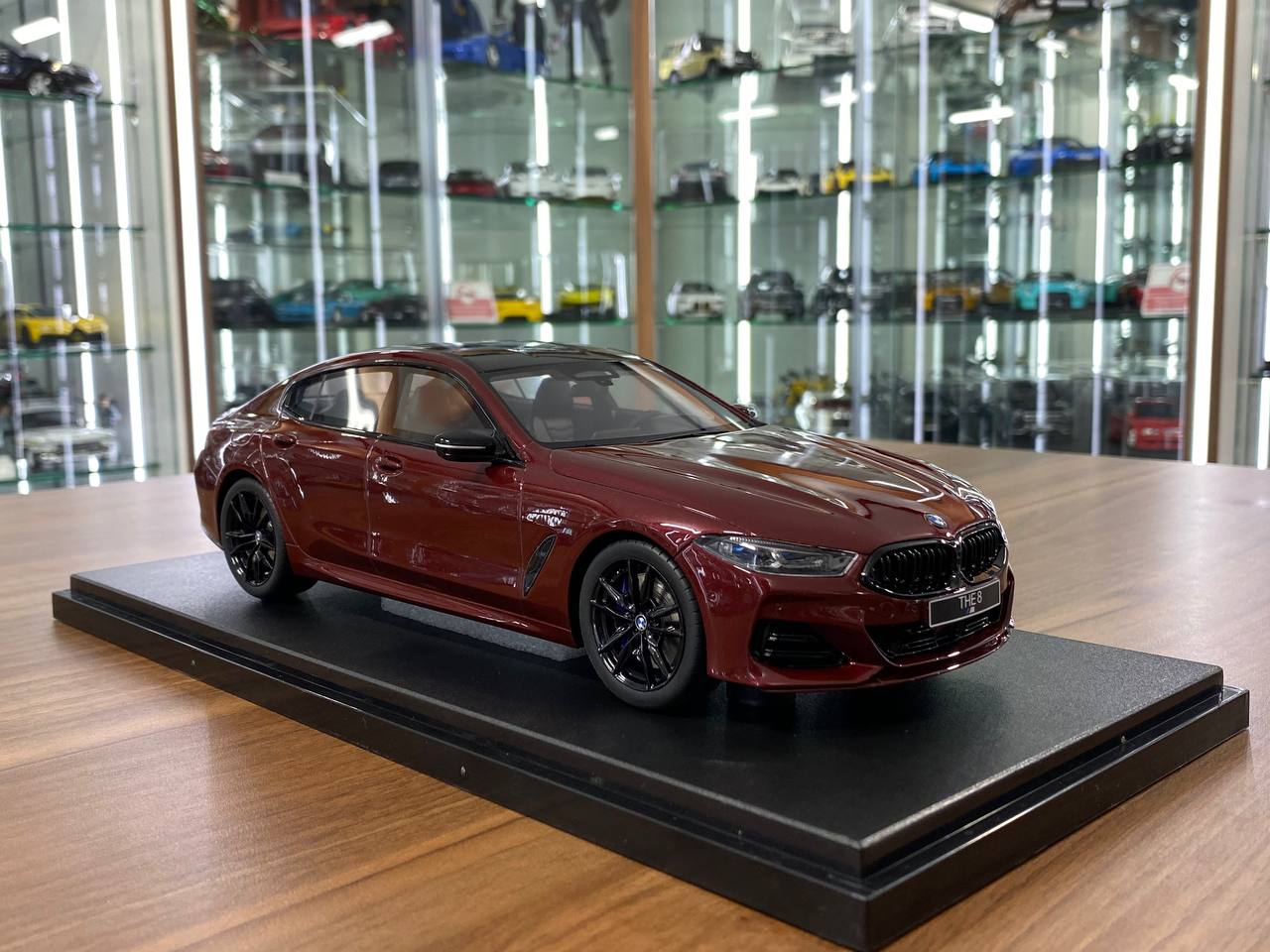 1/18 Resin Model – BMW M850i Gran Coupe xDrive M Performance | GT Spirit | Dark Red