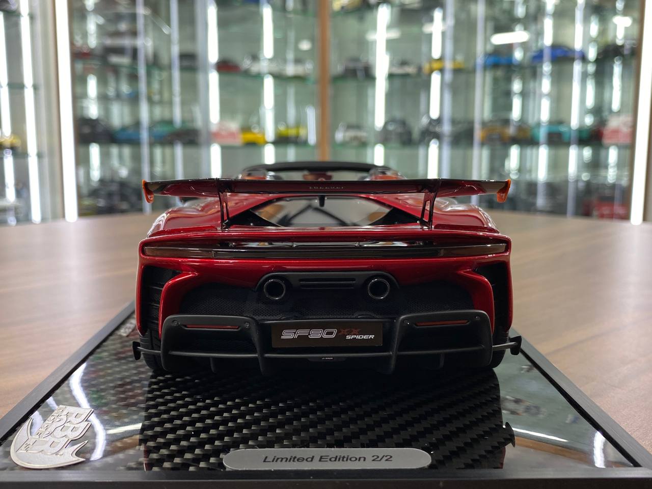 1/18 Resin Model – Ferrari SF90 XX Spider | BBR Models |Rosso Fuoco
