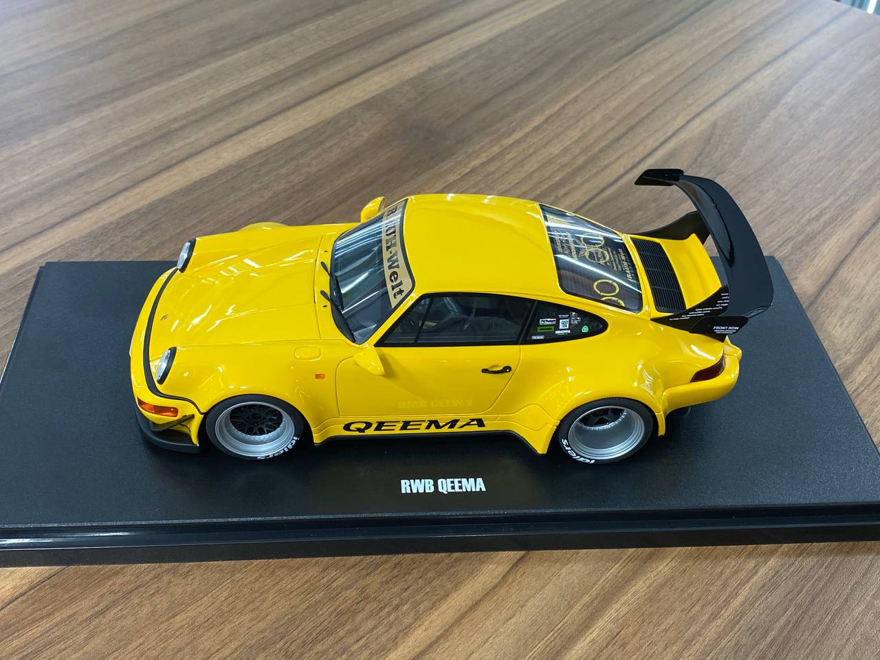 1/18 Resin Model – Porsche RWB KEEMA | GT Spirit | Yellow