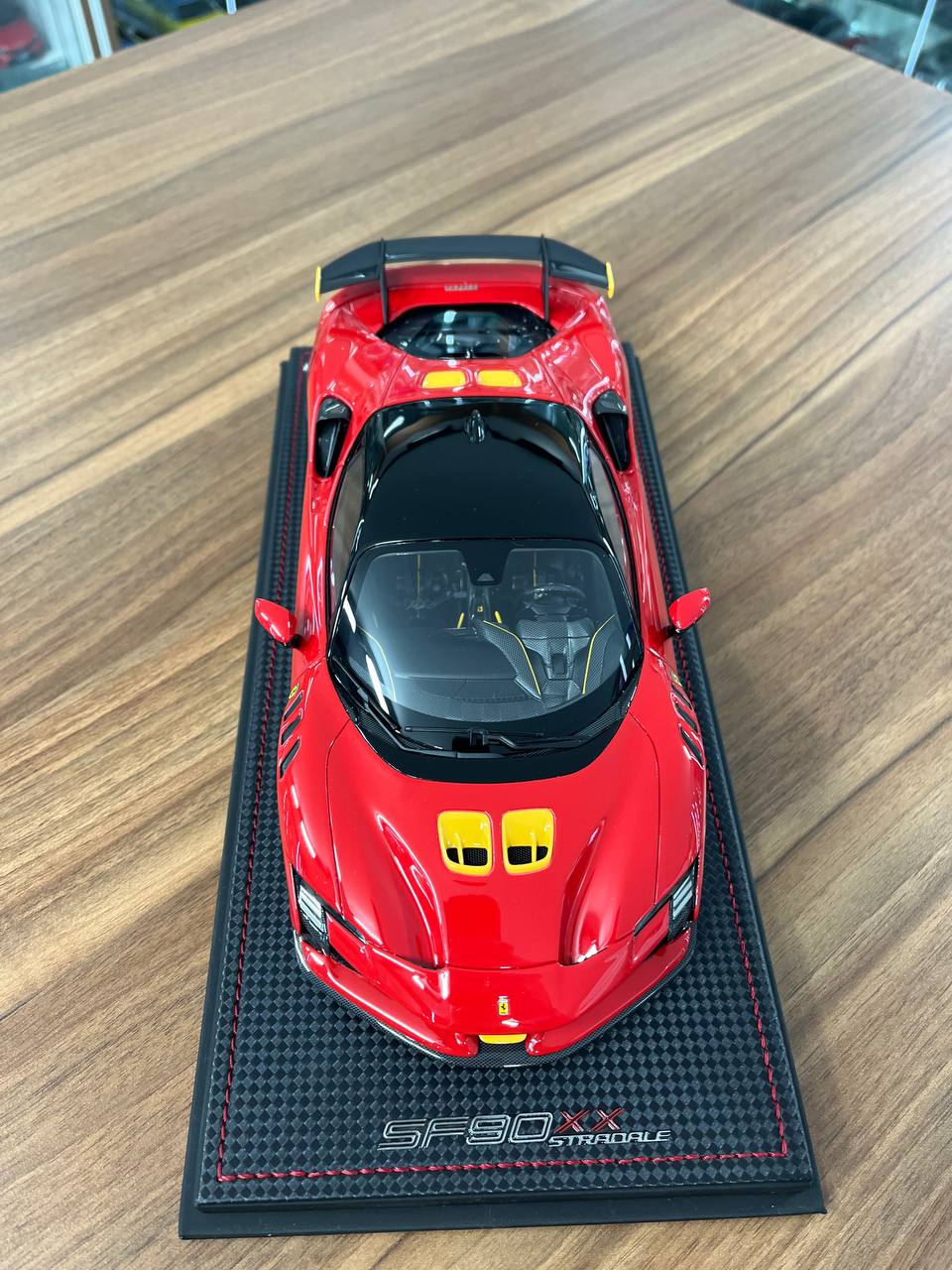 1/18 Resin Ferrari SF90 XX Stradale Rosso Corsa – MR Collection | Limited Edition