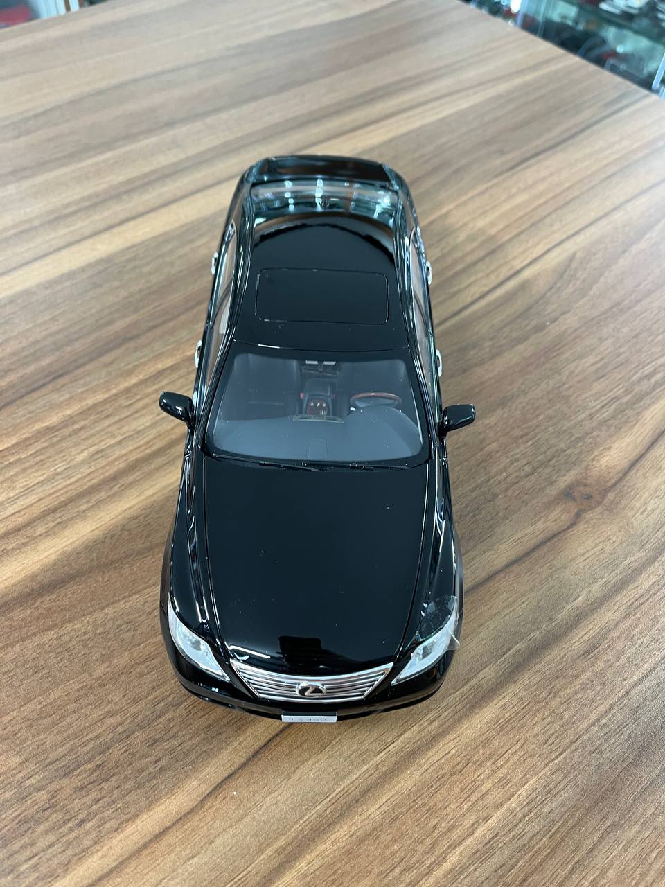 1/18 Norev Lexus LS 460 – Black | Full Opening Diecast Model Car