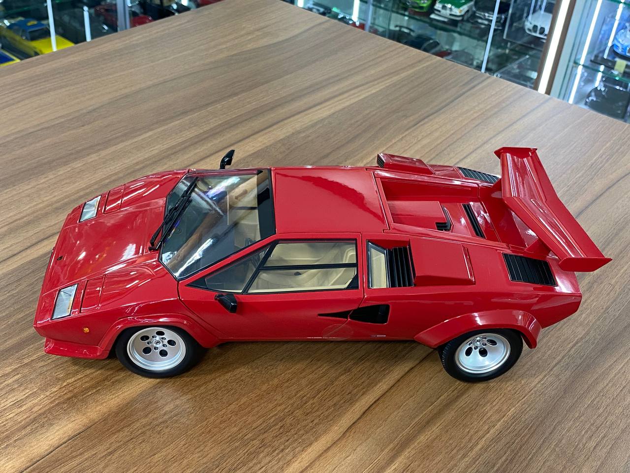 ★ 1/12 Diecast KK Scale Lamborghini Countach LP5000 QV | Red | Full-Opening