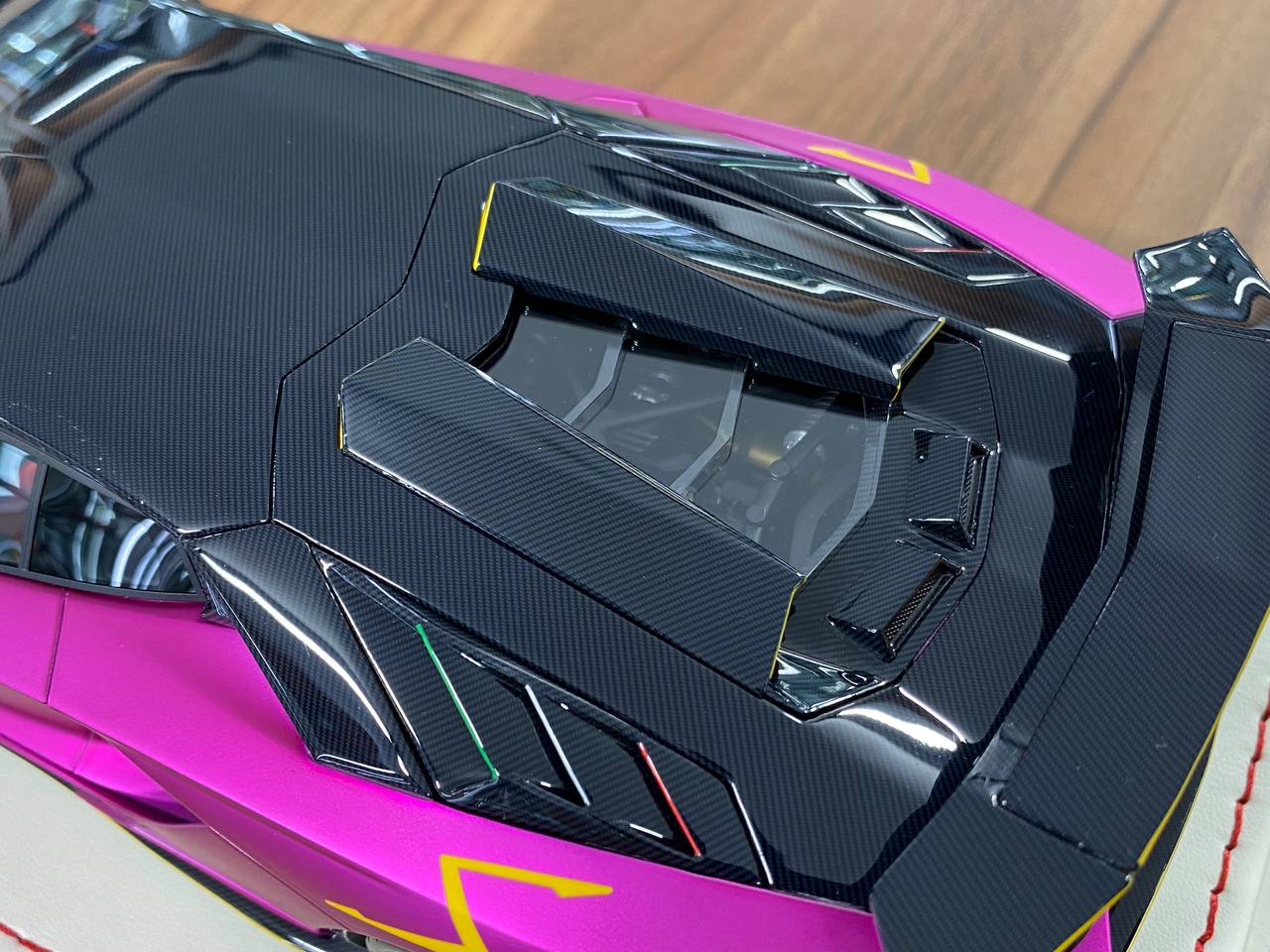 1/18 Davis & Giovanni Lamborghini Aventador S Matt Purple | Resin | Limited 5 pcs