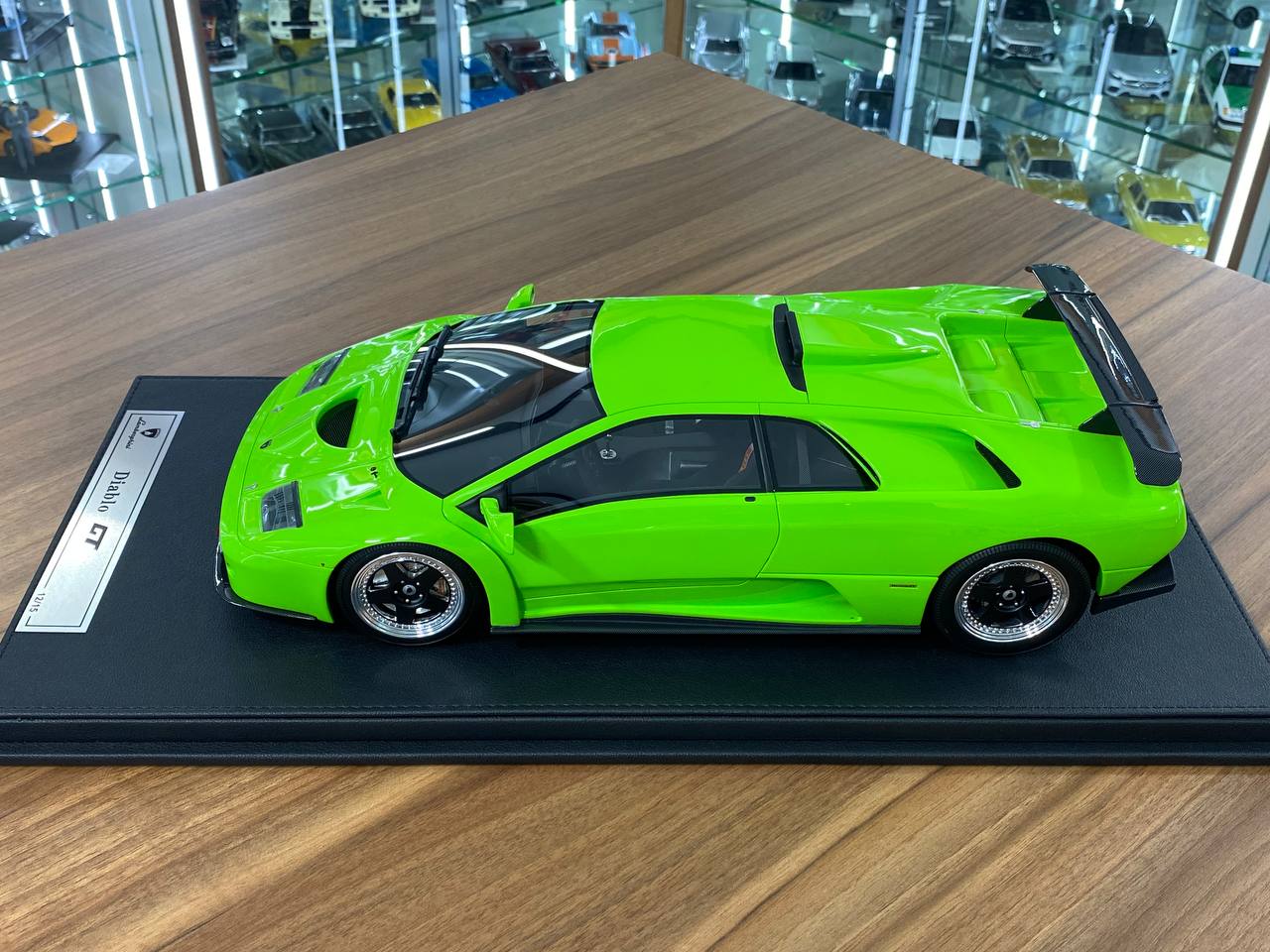1/12 Resin Model - Lamborghini Diablo GT (Green) by GL Models