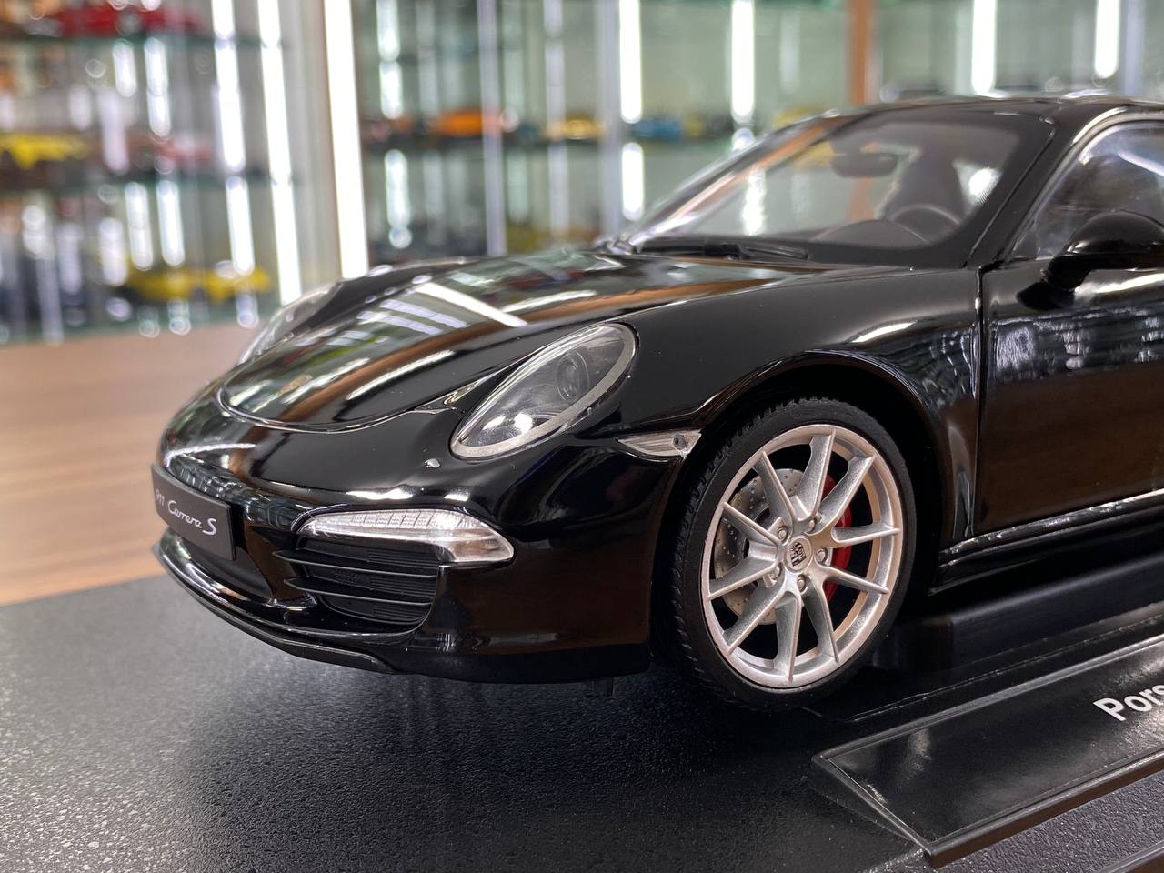 1/18 Welly Metal Diecast - Porsche 911(991) Carrera S in Black