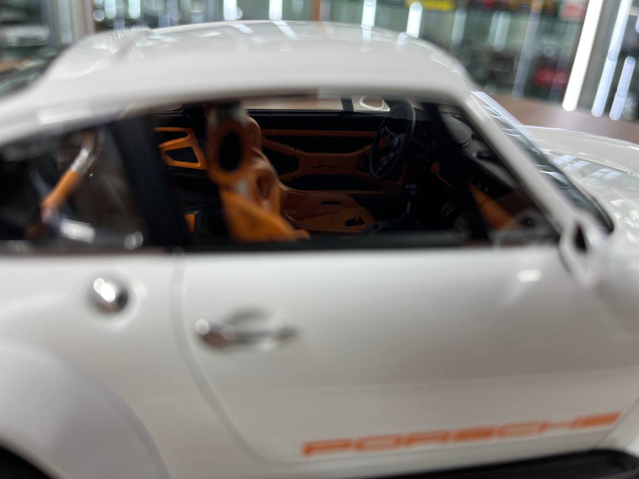 Ivy Models 1:18 Porsche Singer DLS – White | Resin | Limited to 20 pcs