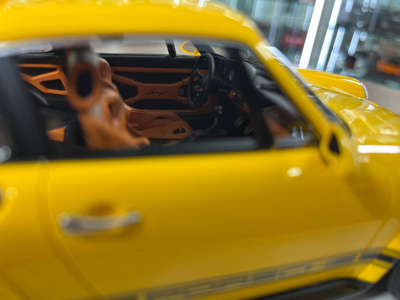 Ivy Models 1:18 Porsche Singer DLS – Vibrant Yellow | Resin | Limited to 30 pcs