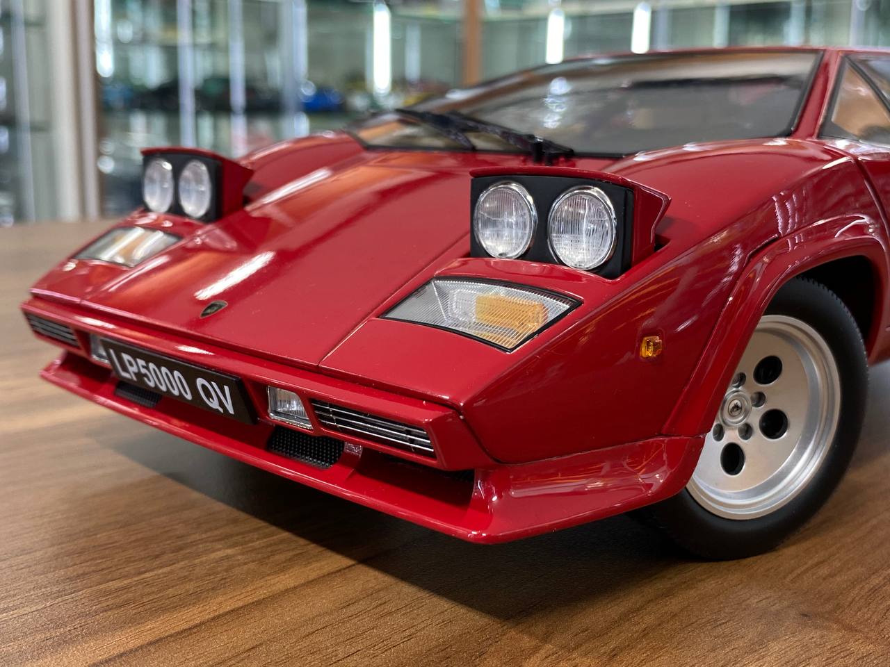 ★ 1/12 Diecast KK Scale Lamborghini Countach LP5000 QV | Red | Full-Opening
