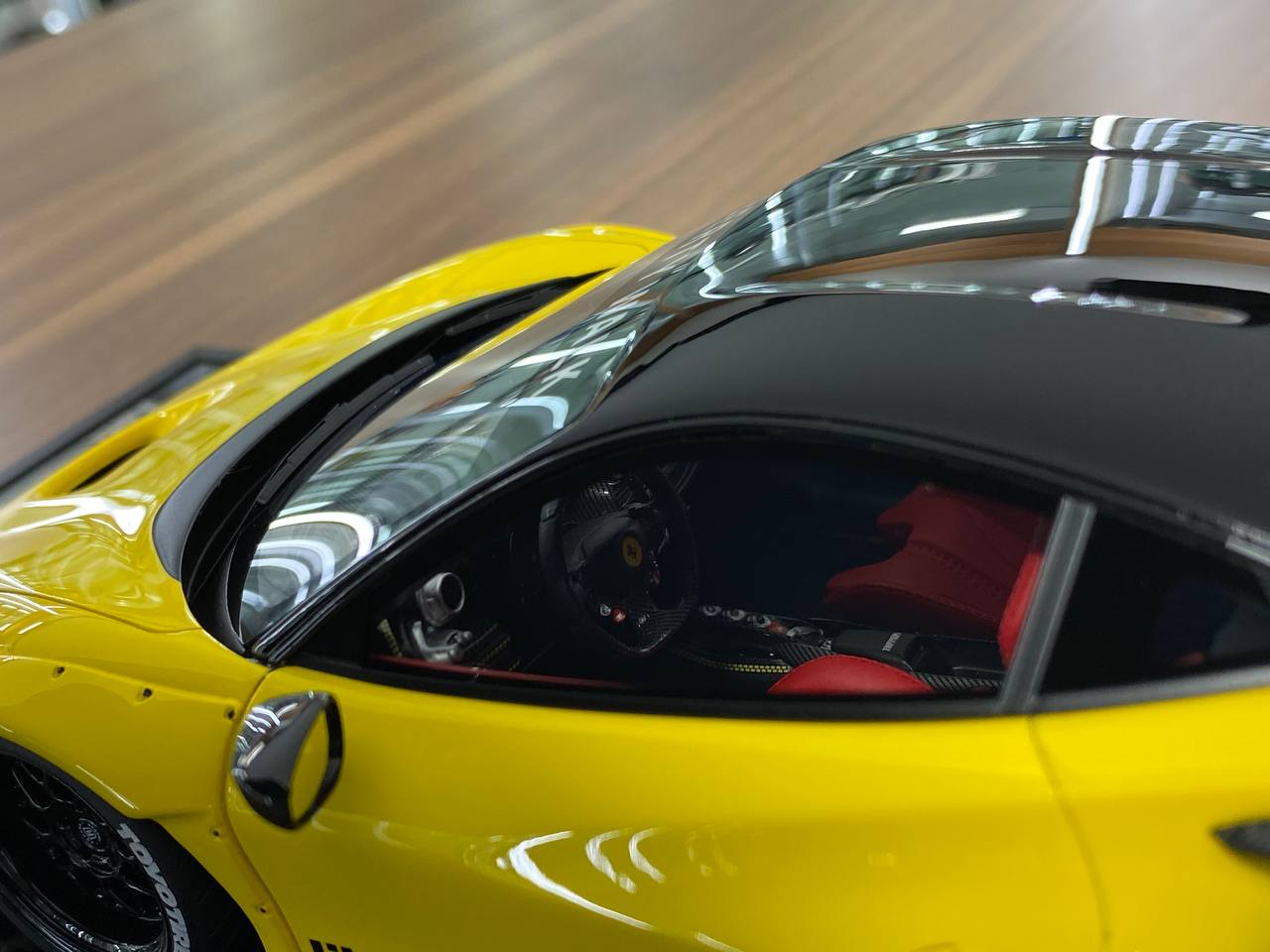 1/18 Resin – Ferrari F8 GT LB-Works Giallo Tristrato Decal by VIP Model
