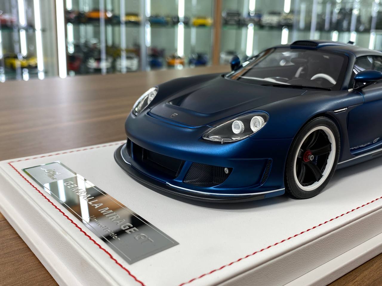 Exclusive IVY Models Gemballa MIRAGE GT Resin Model - Matte Blue | Limited Edition!