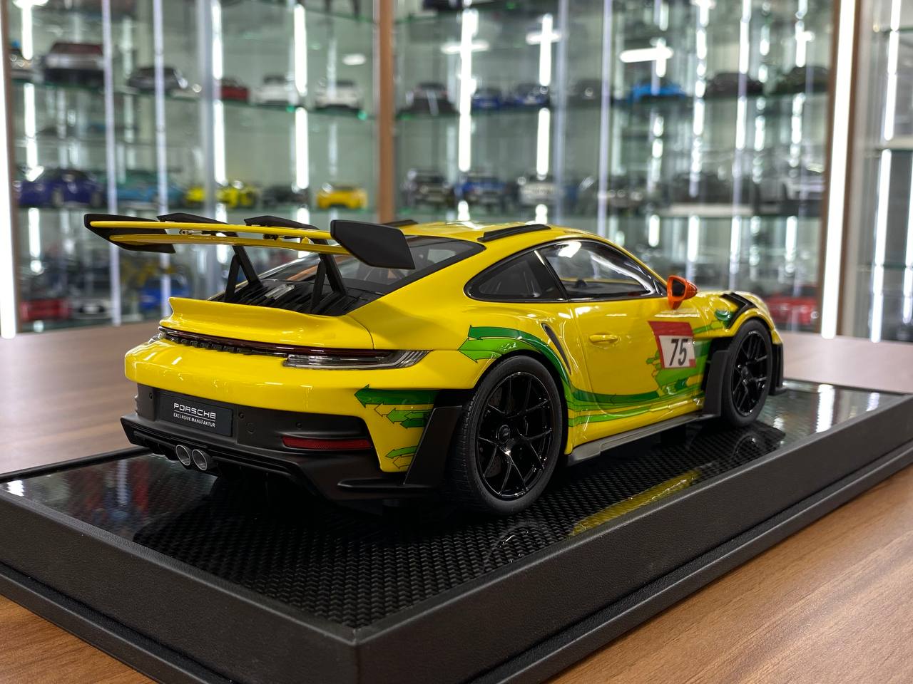 1:18 Resin Timothy & Pierre Porsche 911 GT3 RS (992.1) Weissach Package Grello Livery Limited 1 of 25