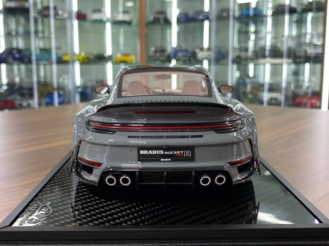1:18 Resin VIP Model Porsche Brabus Rocket 900 R Grey – Limited 1 of 66