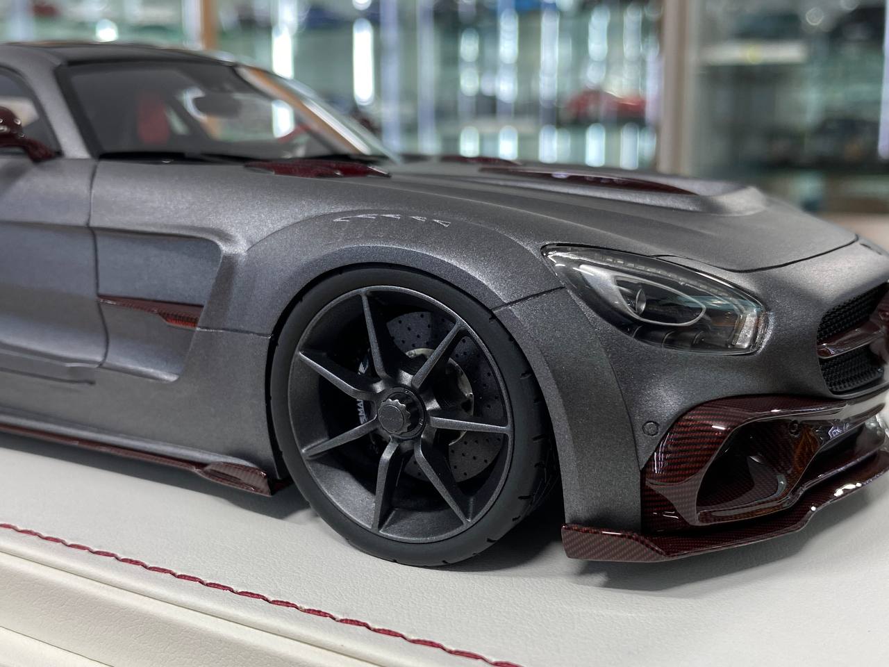 1:18 Resin Model – Davis & Giovanni Mercedes-Benz AMG GT Mansory – Matt Metallic Grey – Limited 30 pcs