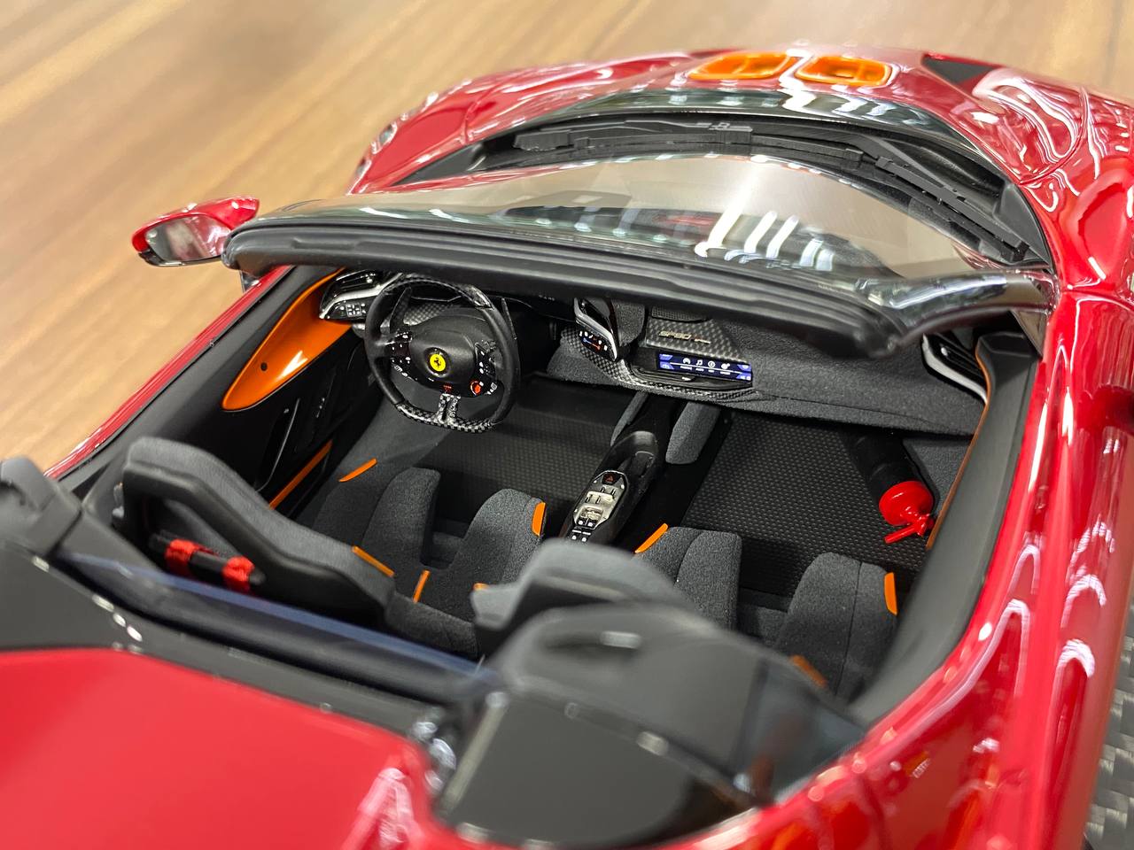 1/18 Resin Model – Ferrari SF90 XX Spider | BBR Models |Rosso Fuoco