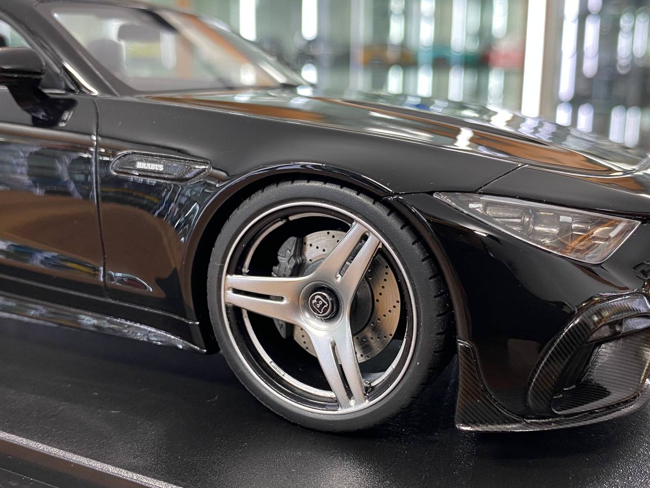 1/18 Resin Model – BRABUS 750 BODO BUSCHMAN EDITION | GT Spirit | Black