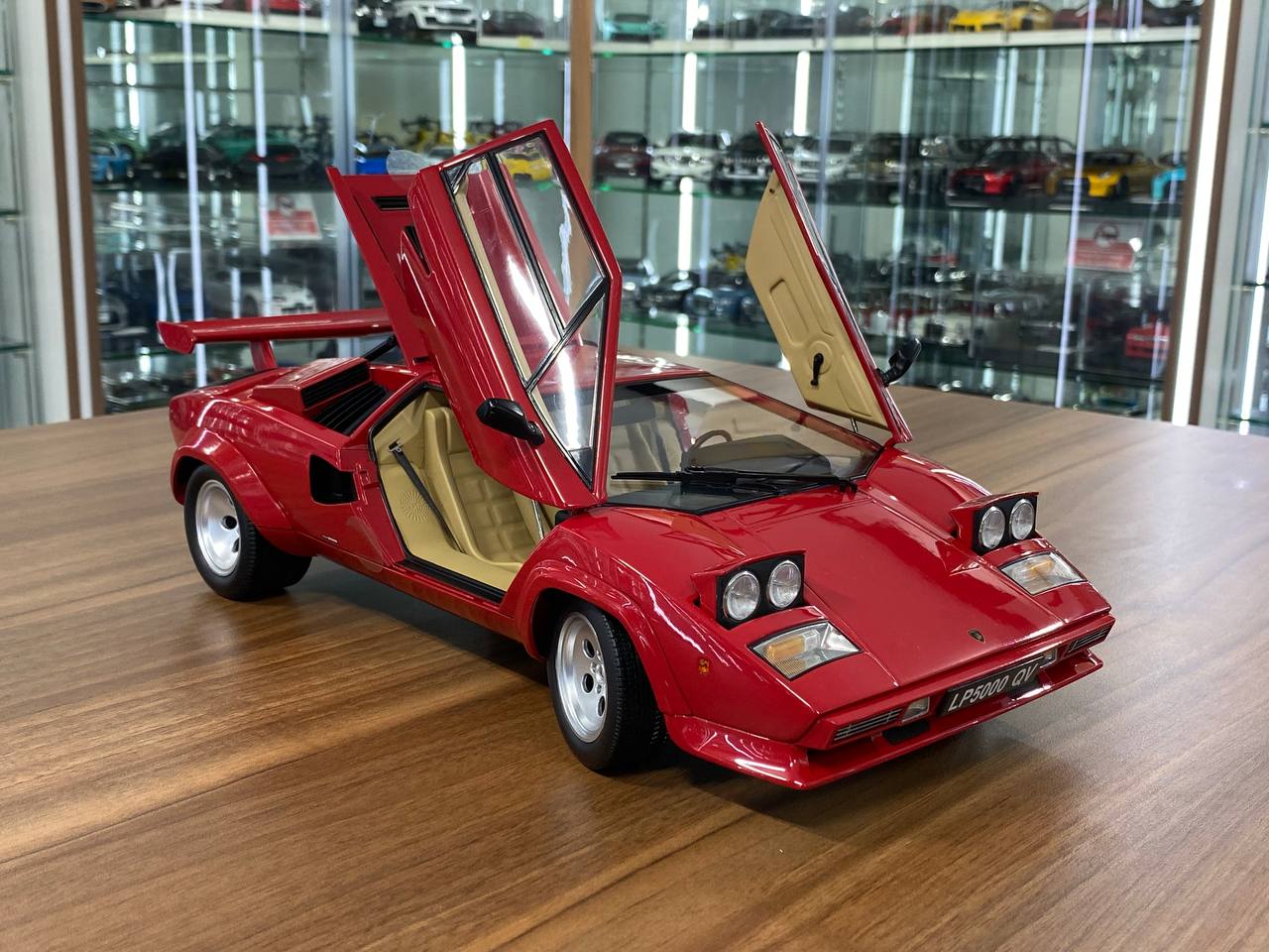 ★ 1/12 Diecast KK Scale Lamborghini Countach LP5000 QV | Red | Full-Opening