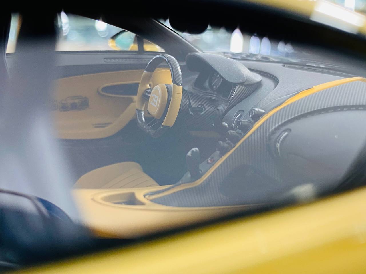 H&H Ferrari 812 Competizione Blank Sheet - 1/18 Resin Model, Matt Yellow, Limited to 30 Pieces