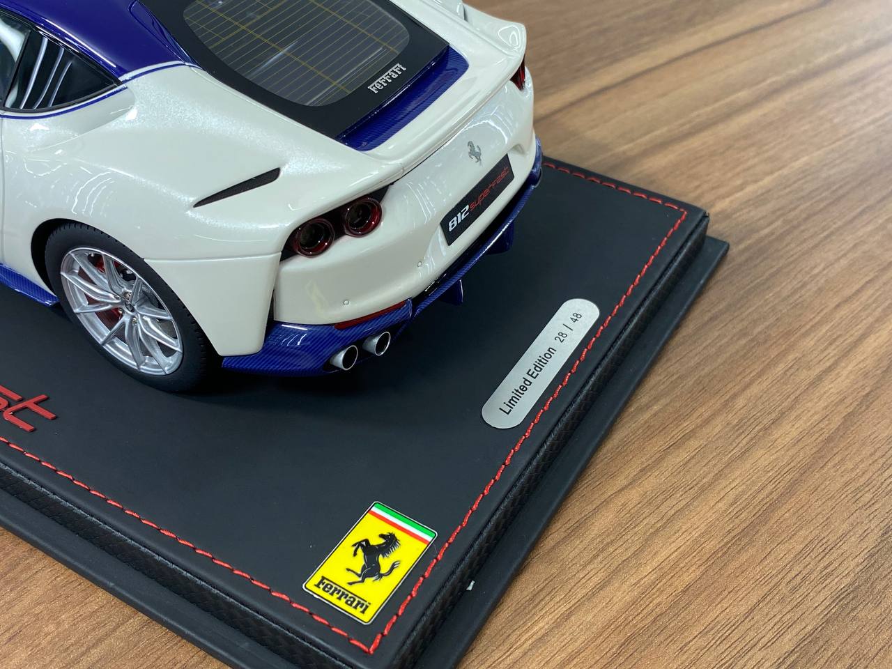 1:18 Resin Model - Ferrari 812 Superfast white by BBR Models