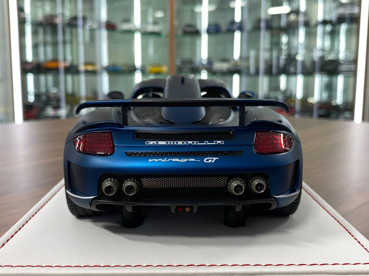 Exclusive IVY Models Gemballa MIRAGE GT Resin Model - Matte Blue | Limited Edition!