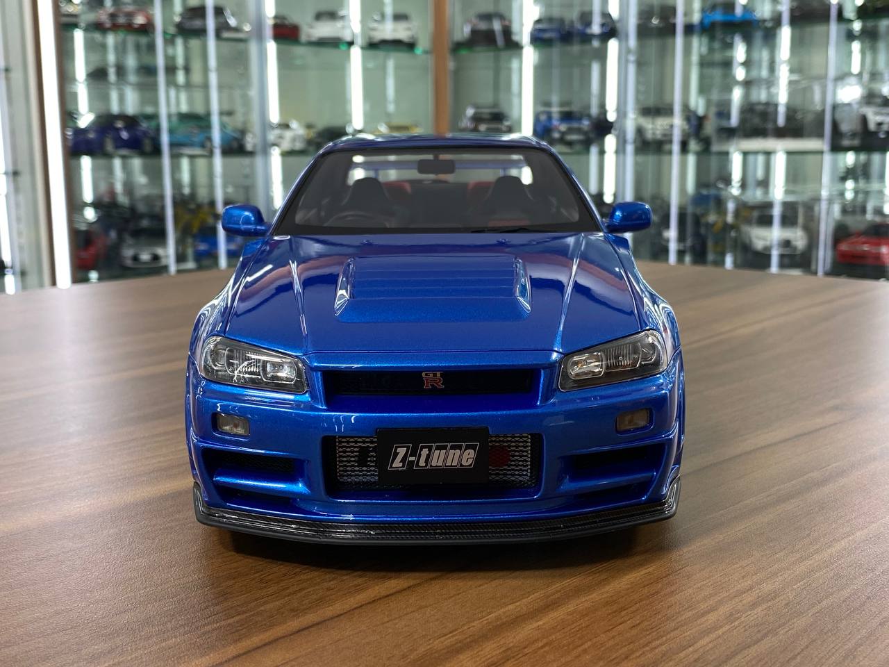1/12 Resin Model OttO Nissan Skyline GT-R R34 Nismo Z-Tune 2005 – Blue