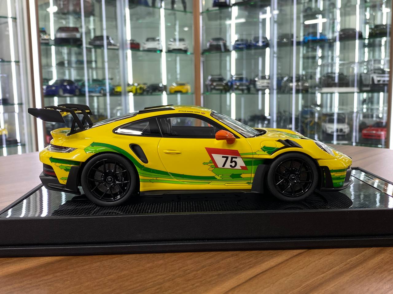 1:18 Resin Timothy & Pierre Porsche 911 GT3 RS (992.1) Weissach Package Grello Livery Limited 1 of 25