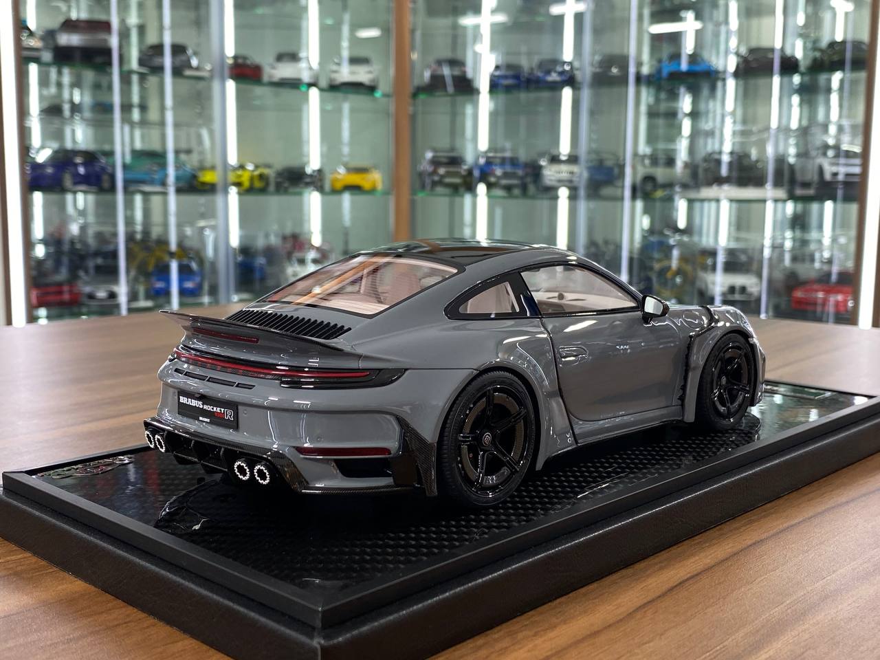 1:18 Resin VIP Model Porsche Brabus Rocket 900 R Grey – Limited 1 of 66