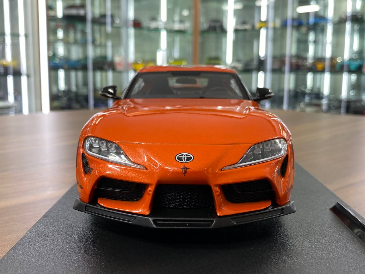 1/18 Diecast doors opening Solido Toyota Supra GR Tribute 2024 Color - Orange