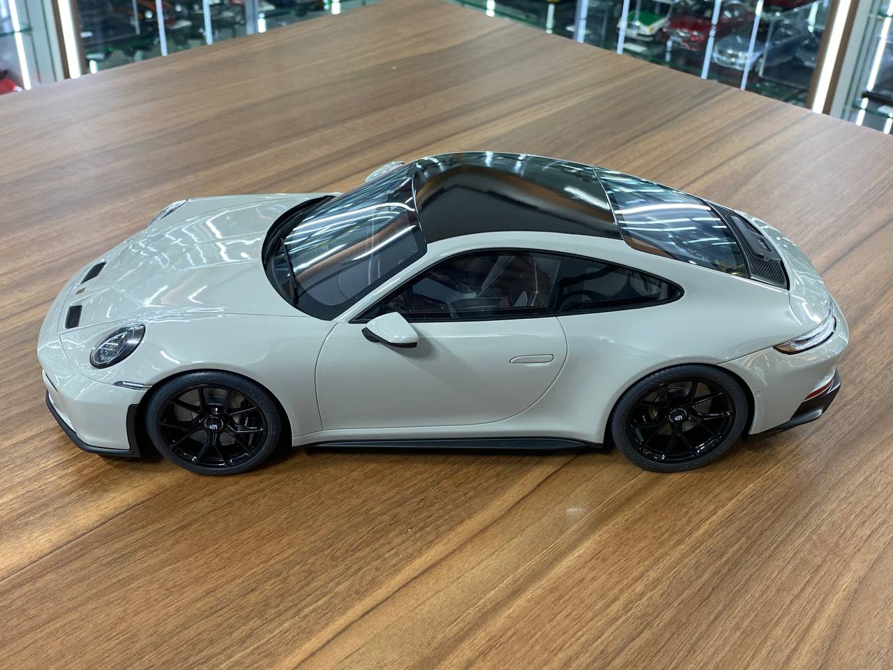 1/12 Resin Porsche 911 (992) GT3 Touring – Grey | GT Spirit | Limited Edition