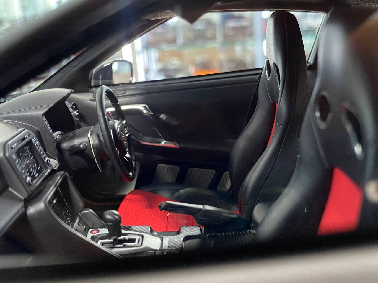 ★ 1/12 IVY Image Nissan GT-RR LB-Silhouette Works | Pearl White | Resin Model