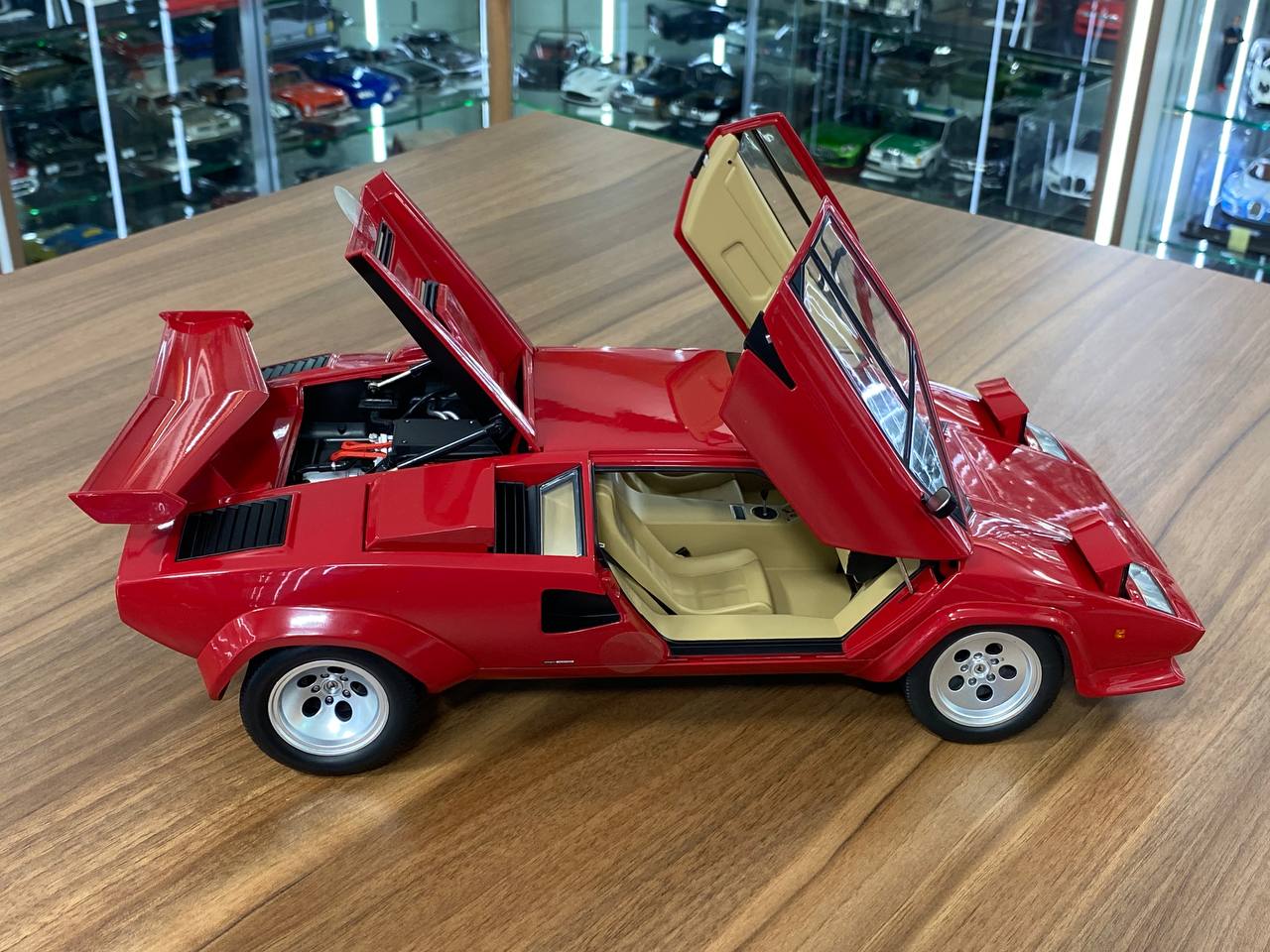 ★ 1/12 Diecast KK Scale Lamborghini Countach LP5000 QV | Red | Full-Opening