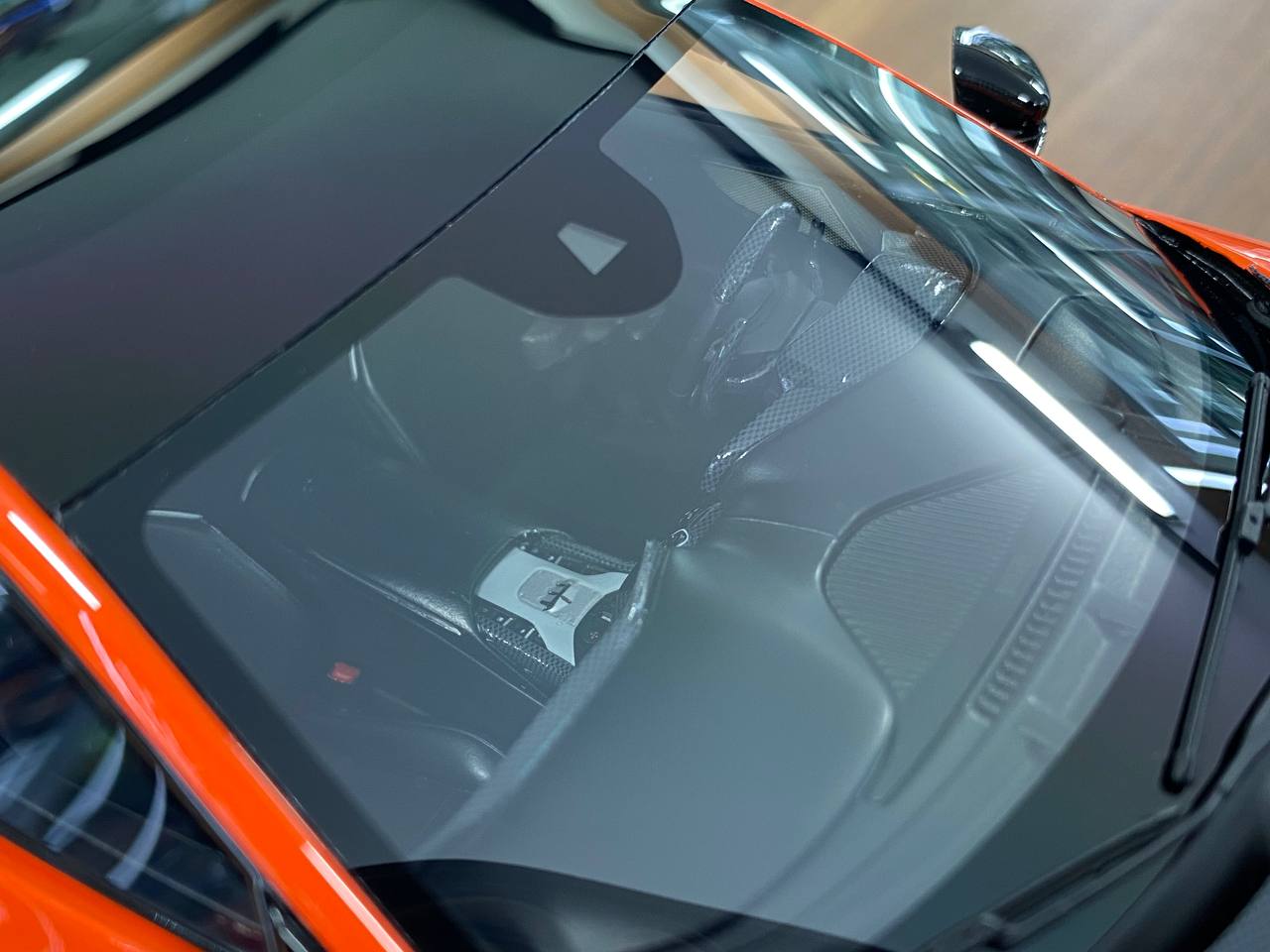 1/18 Resin Ferrari Purosangue by Runner in Orange / Black interior Limited 30 pcs