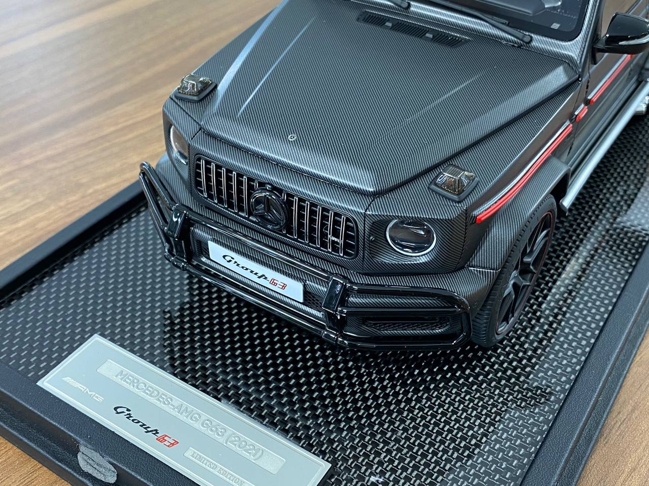 1/18 Resin Mercedes-Benz G-Class G63 Group63 AMG W463 V8 Biturbo 2021 MotorHelix