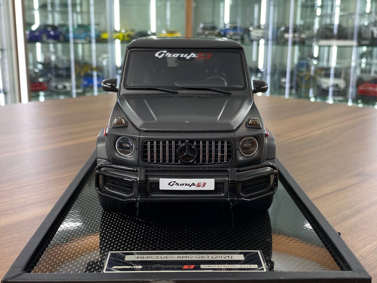 1/18 Mercedes-Benz G-Class G63 Group63 AMG W463 V8 Biturbo 2021 MotorHelix