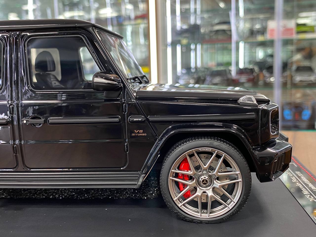 1/18 Resin BBA Models Mercedes Benz G 63 2025 Black Limited 50 pcs