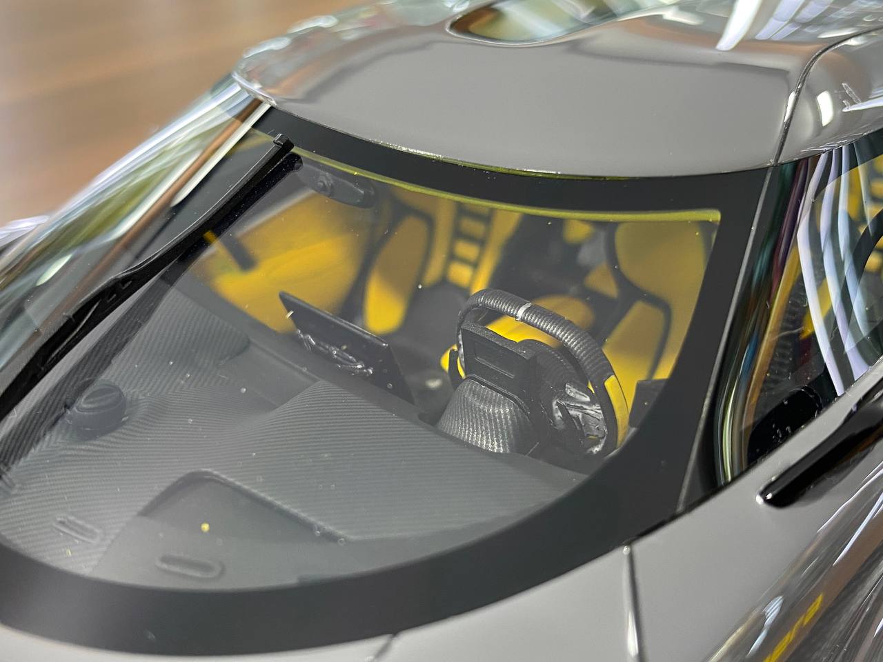 1/18 Resin Fronti ArtKoenigsegg Gemera Iron Grey Limited Edition 399 pcs