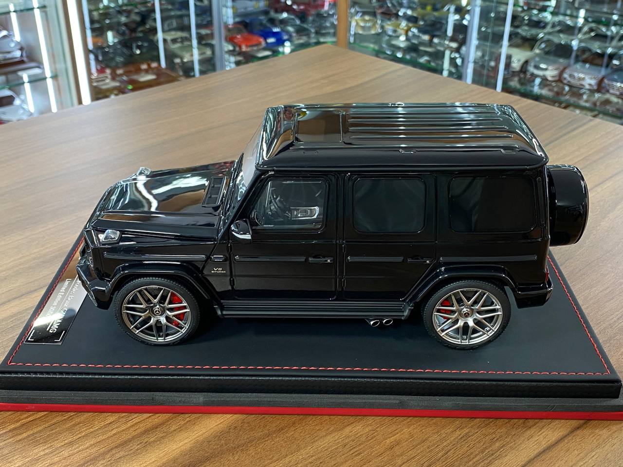 1/18 Resin BBA Models Mercedes Benz G 63 2025 Black Limited 50 pcs