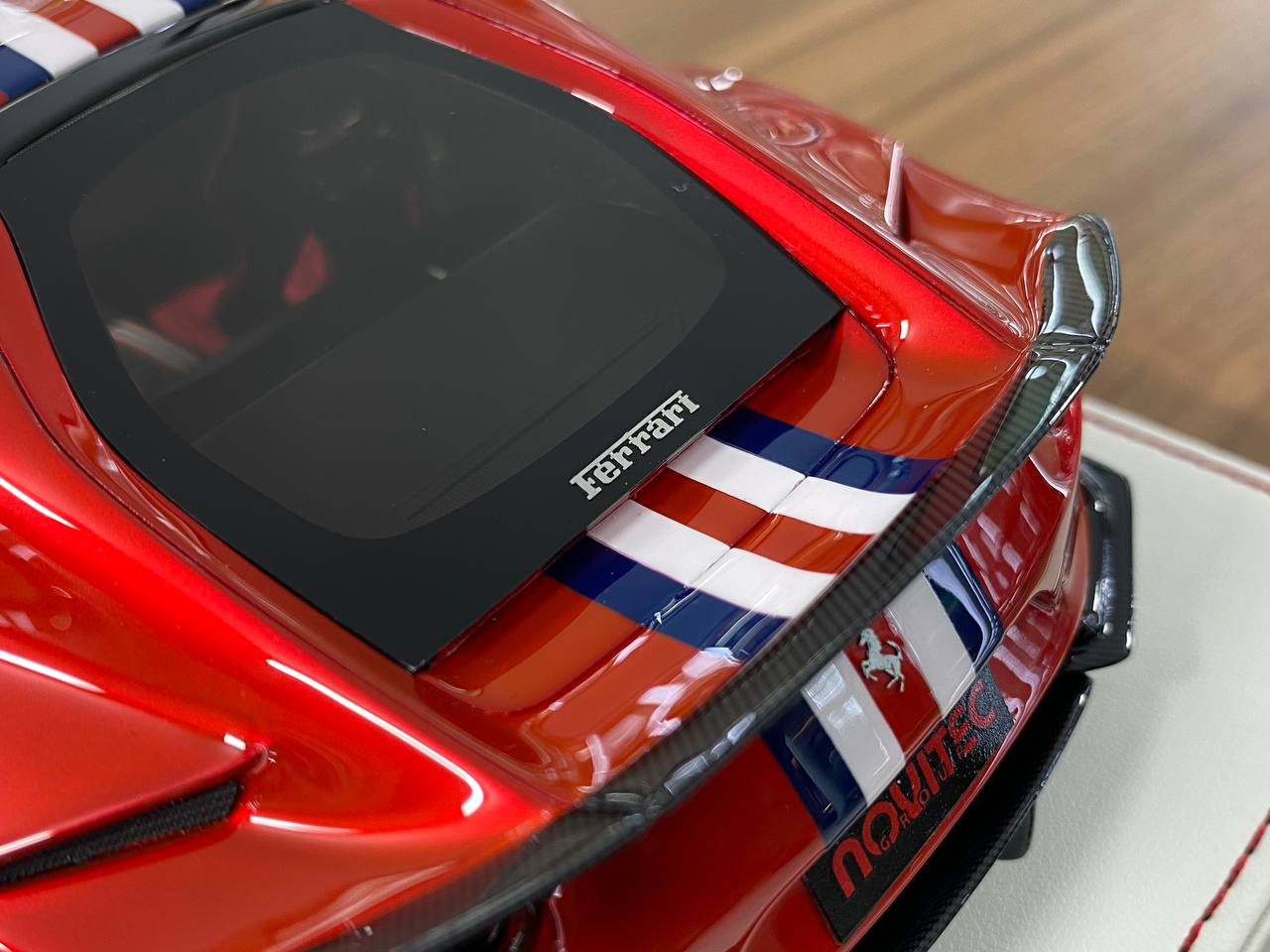 1:18 Resin Model – Davis & Giovanni Ferrari 812 Superfast Candy Red / French Line 23 – Limited 1 of 1