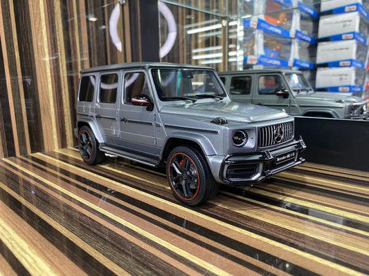 1/18 Diecast Mercedes-Benz AMG G-63 Grey Almost Real Scale Model Car