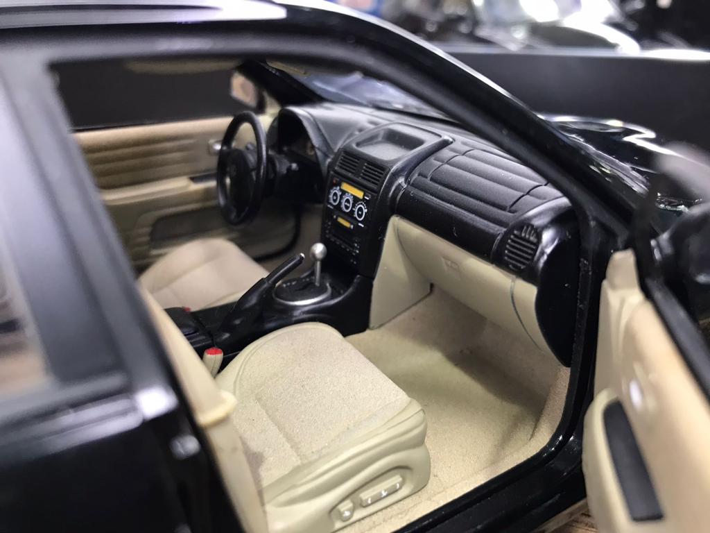 1/18 Diecast Lexus IS300 Black AUTOart Scale Model Car