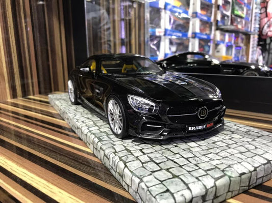1/18 Resin Mercedes-Benz Brabus 600 GTS Black Model Car by LCD