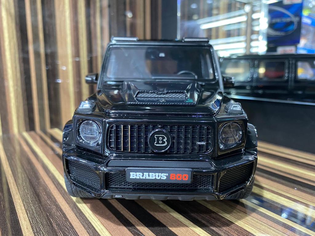 1/18 Resin Mercedes-Benz Brabus 800 Wide Star Black Model Car by GT Spirit