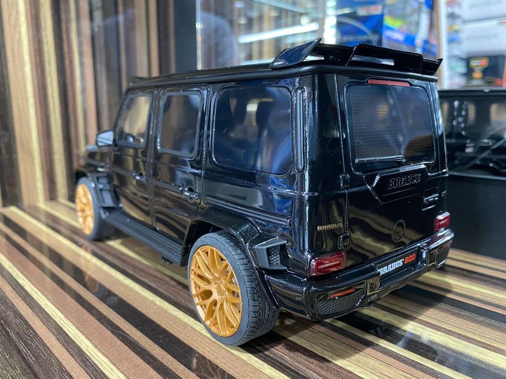 1/18 Resin Mercedes-Benz Brabus 800 Wide Star Black Model Car by GT Spirit