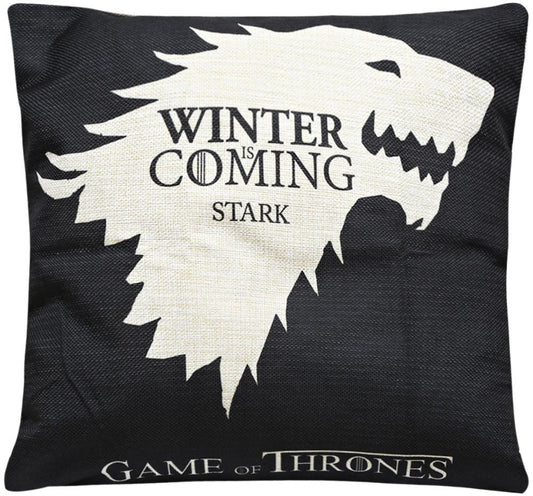 Game Of Thrones Stark Print Cushion Cover