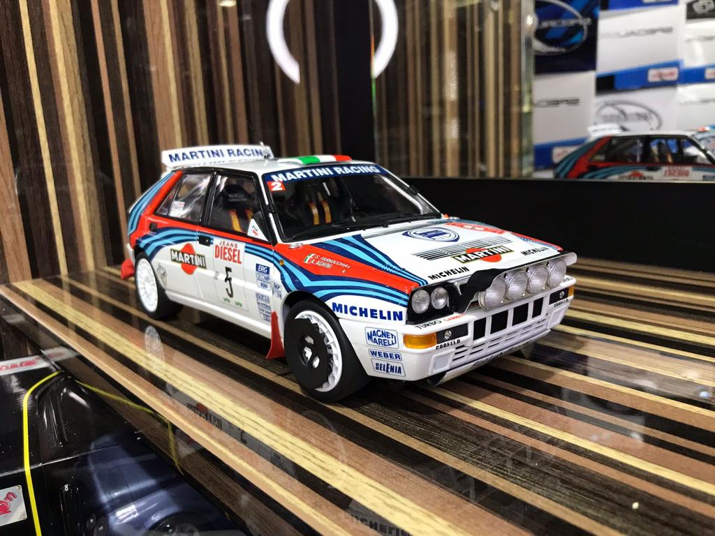 1/18 Diecast Lancia Delta Martini Racing Kyosho Scale Model Car
