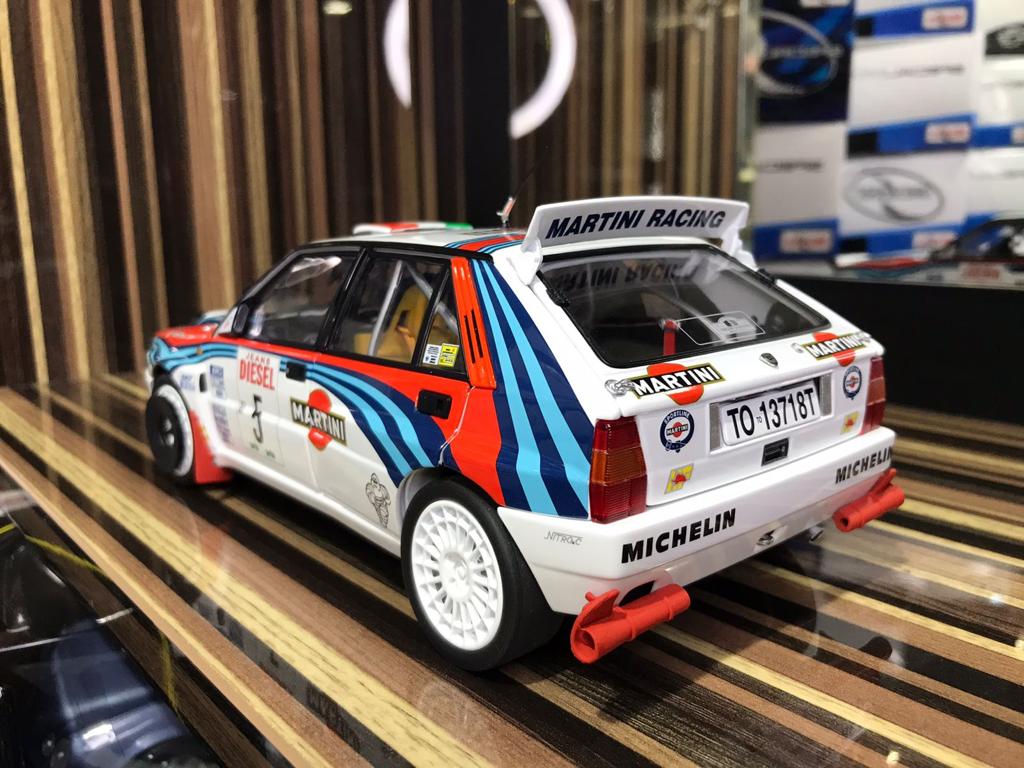 1/18 Diecast Lancia Delta Martini Racing Kyosho Scale Model Car