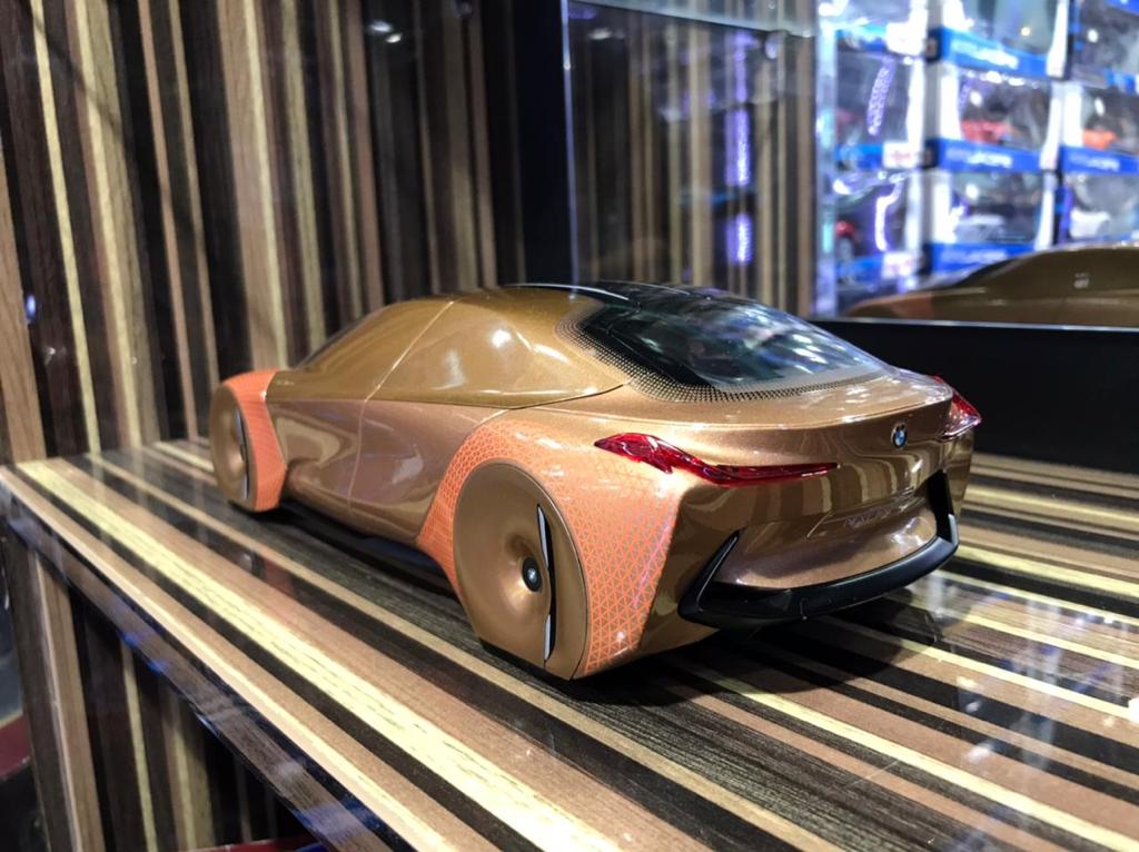 1/18 Resin BMW Vision Next 100 Bronze and Orange by Minichamps