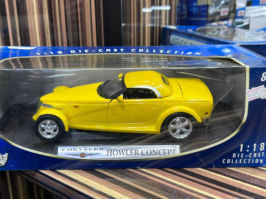 1/18 Diecast Chrysler Howler concept Yellow by Motormax
