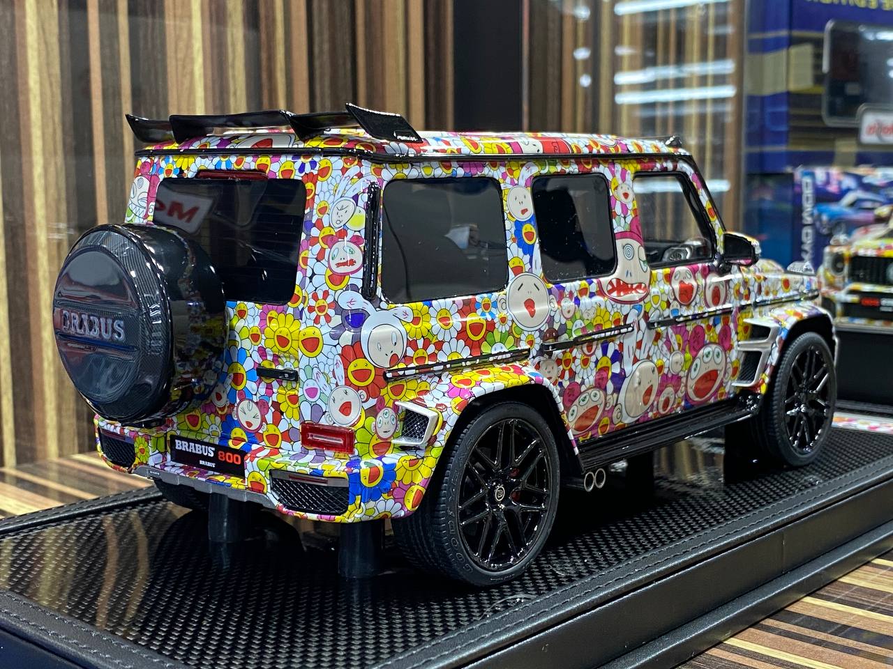 1/18 Resin Mercedes-Benz Brabus 800 Flowers Model Car by Motorhelix