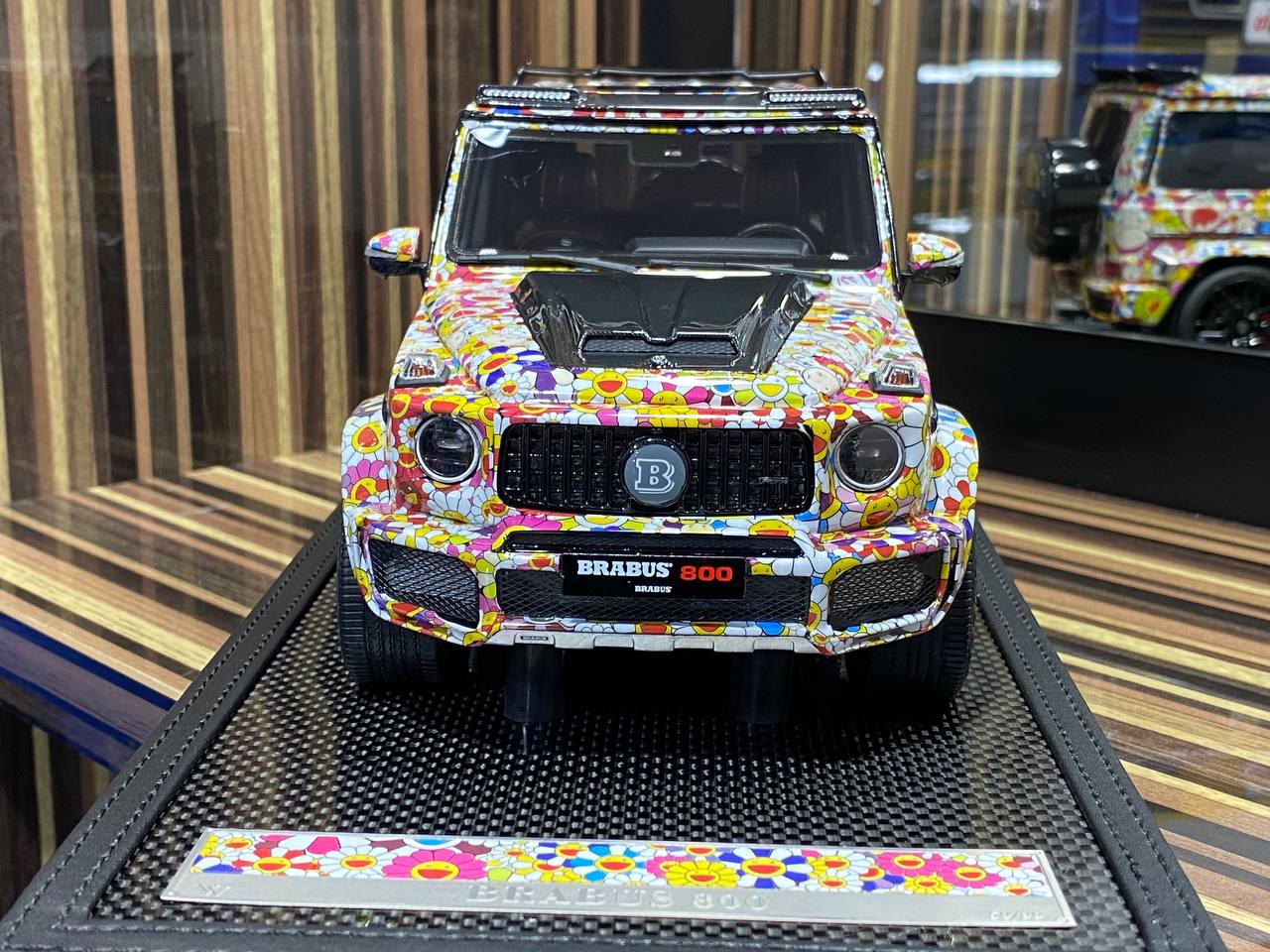 1/18 Resin Mercedes-Benz Brabus 800 Flowers Model Car by Motorhelix