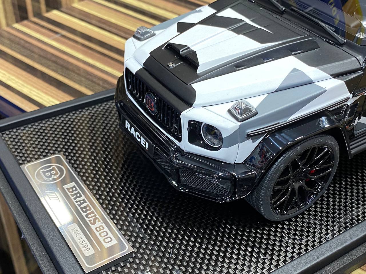 1/18 Resin Mercedes-Benz Brabus 800 Camo Model Car by Motorhelix